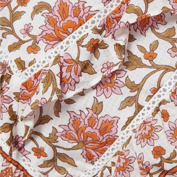 Veronica Beard Wrap Dress Mikhail Ruffled Womens 10 Floral $ 548.00 NWT - Picture 8 of 10